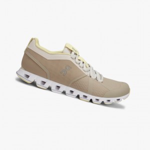 Beige Women's On Running Cloud Beam Road Running Shoes | 304178-XGI