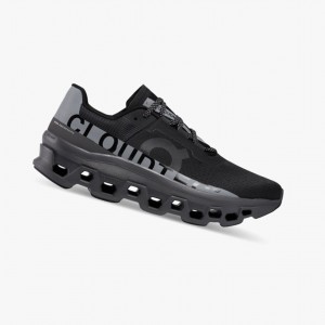 Black Men's On Running Cloudmonster Lumos Training Shoes | 718254-ZUJ