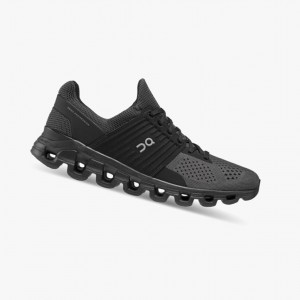 Black Men's On Running Cloudrift Training Shoes | 618075-ZLQ