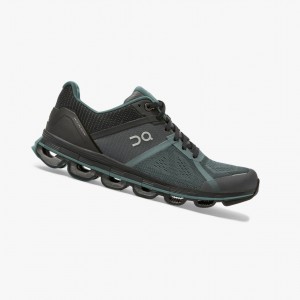 Black / Olive Women's On Running Cloudace Road Running Shoes | 308719-SMG