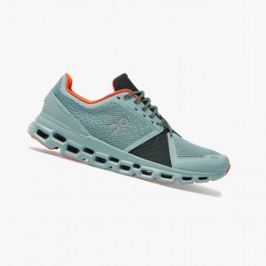 Blue Men's On Running Cloudstratus Road Running Shoes | 617902-FRK