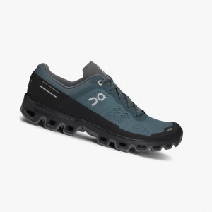 Blue Men's On Running Cloudventure Trail Running Shoes | 476253-PJE