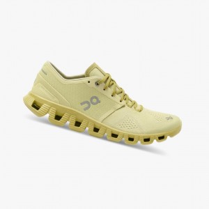 Citron Women's On Running Cloud X Training Shoes | 124065-OZG