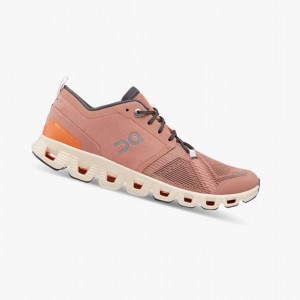 Cork/Fawn Women's On Running Cloud X 3 Shift Running Shoes | 034956-LMU