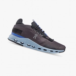 Eclipse/Chambray Men's On Running Cloudnova Sneakers | 730124-HUO