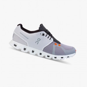 Frost/Alloy Men's On Running Cloud 5 Fuse Running Shoes | 105789-LJF