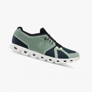 Grey Men's On Running Cloud 5 Push Running Shoes | 027986-EBX