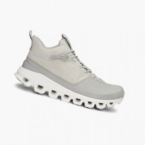 Grey Women's On Running Cloud Hi Road Running Shoes | 190634-INB