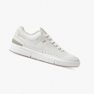 Ice/Chalk Women's On Running THE ROGER Centre Court Sneakers | 658170-VJD