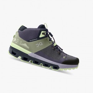 Lavender Women's On Running Cloudtrax Hiking Boots | 509173-BQV