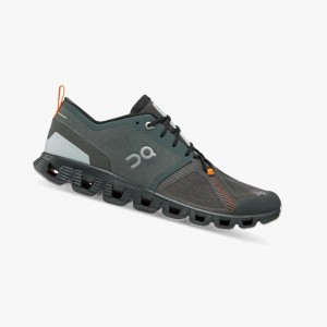 Lead/Turmeric Men's On Running Cloud X 3 Shift Running Shoes | 376504-JXI