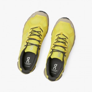 Mustard Men's On Running Cloudventure Waterproof Trail Running Shoes | 810972-JEK