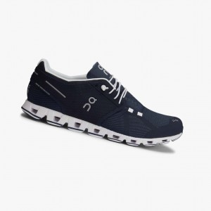 Navy Men's On Running Cloud Road Running Shoes | 219876-XLR