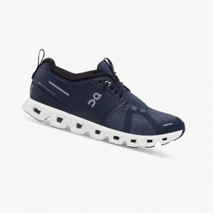 Navy Women's On Running Cloud 5 Terry Running Shoes | 280146-XCU