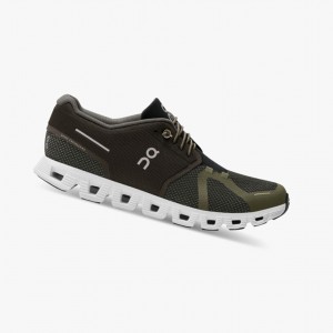 Olive Men's On Running Cloudgo Running Shoes | 431698-NBY