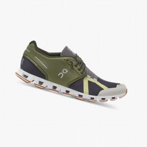 Olive Women's On Running Cloud 70 | 30 Road Running Shoes | 890417-JQM