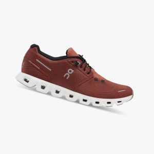 Red Men's On Running Cloud 5 Running Shoes | 184359-YHR