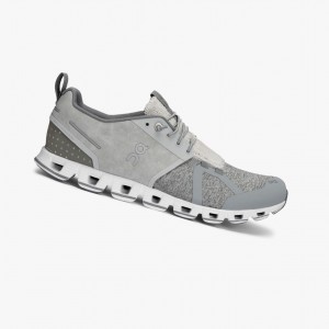 Silver Men's On Running Cloud Terry Road Running Shoes | 068324-CKV