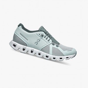 Surf/Cobble Women's On Running Cloud 5 Running Shoes | 321459-RCQ