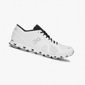 White Men's On Running Cloud X Training Shoes | 763928-QEB