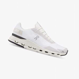 White Men's On Running Cloudnova Form Running Shoes | 803971-DGI