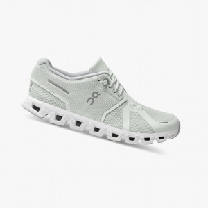 White Women's On Running Cloud 5 Running Shoes | 258604-PBC