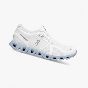 White Women's On Running Cloud 5 Running Shoes | 876139-BVJ