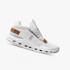 White Women's On Running Cloudnova Sneakers | 628349-JTQ