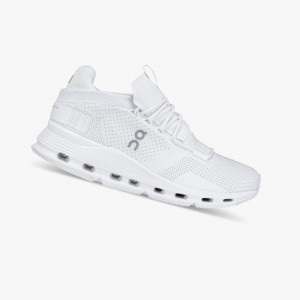 White Women's On Running Cloudnova Sneakers | 073129-LYE