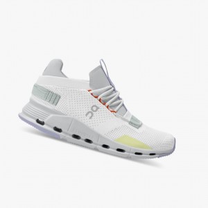 White Women's On Running Cloudnova Sneakers | 834170-CTS