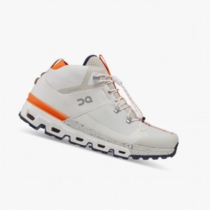 White Women's On Running Cloudtrax Hiking Boots | 280714-ILN