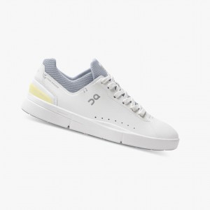 White Women's On Running THE ROGER Advantage Sneakers | 649750-JCQ