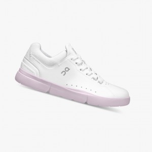 White Women's On Running THE ROGER Advantage Sneakers | 246837-JOD