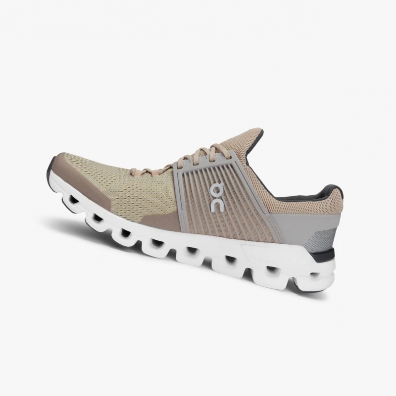 Beige Men's On Running Cloudswift Road Running Shoes | 278091-ADN