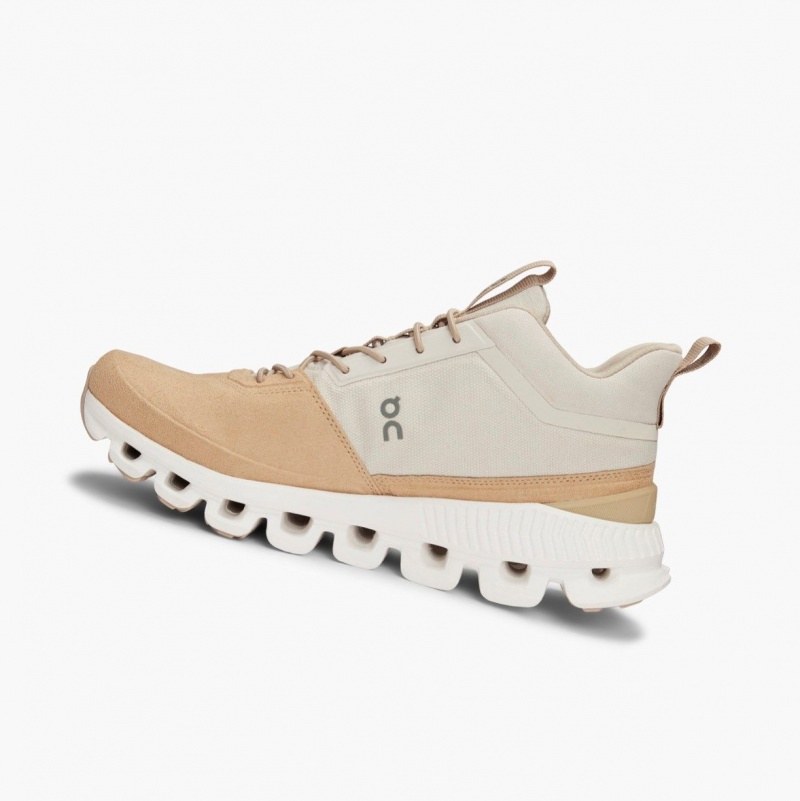 Beige Women's On Running Cloud Hi Road Running Shoes | 721086-EPR