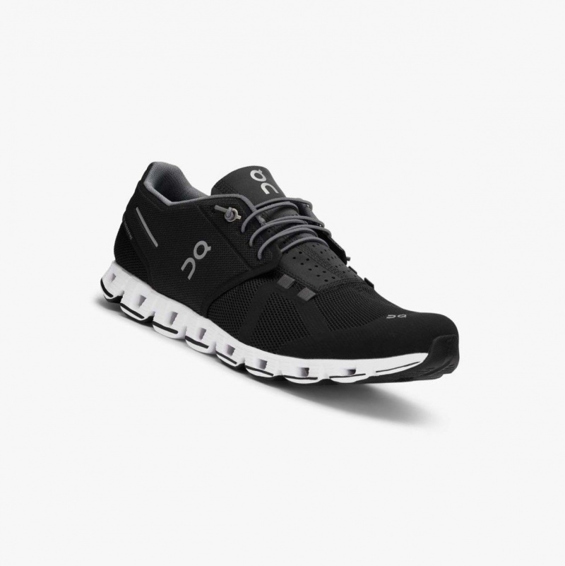 Black Men's On Running Cloud Road Running Shoes | 459680-SBT