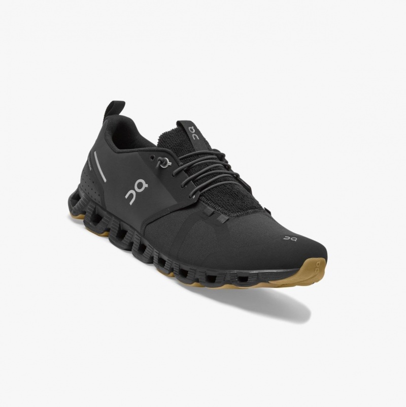 Black Men's On Running Cloud Terry Road Running Shoes | 510738-IAF