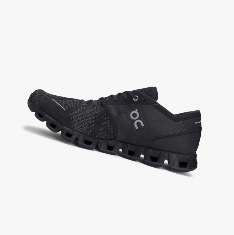 Black Men's On Running Cloud X Training Shoes | 072564-QGS