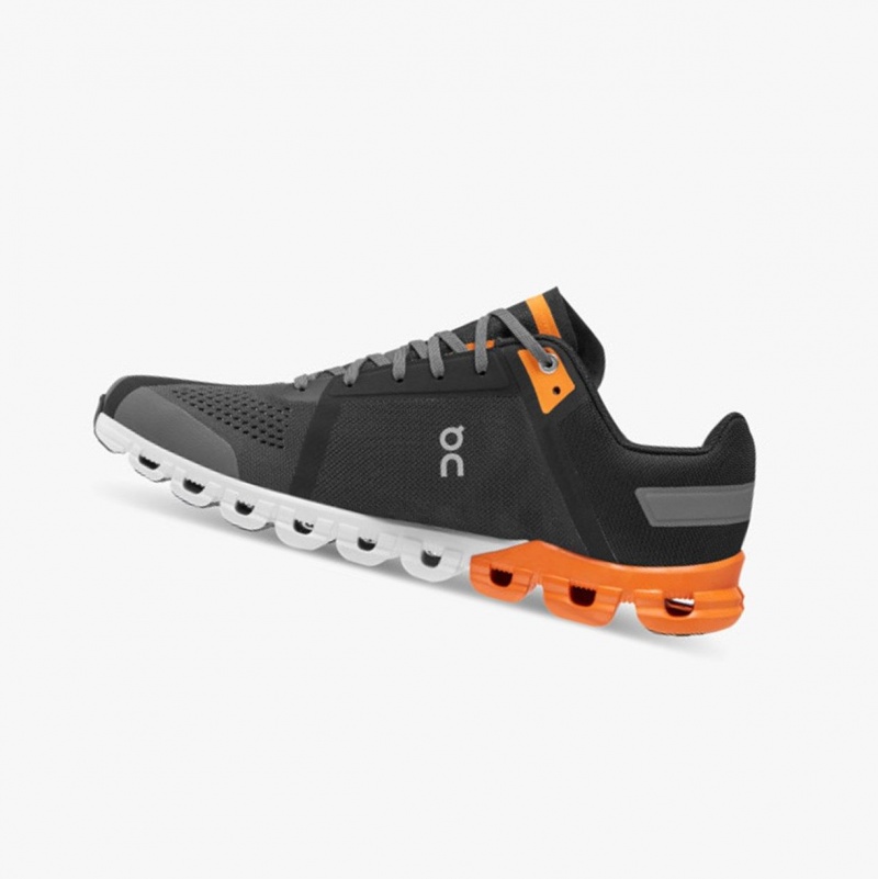 Black Men's On Running Cloudflow Training Shoes | 694821-GZL