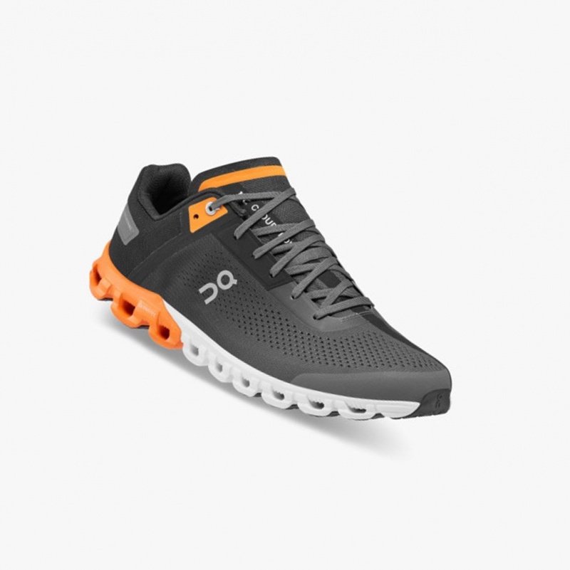 Black Men's On Running Cloudflow Training Shoes | 694821-GZL