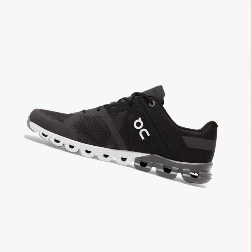 Black Men's On Running Cloudflow Training Shoes | 086147-FDK