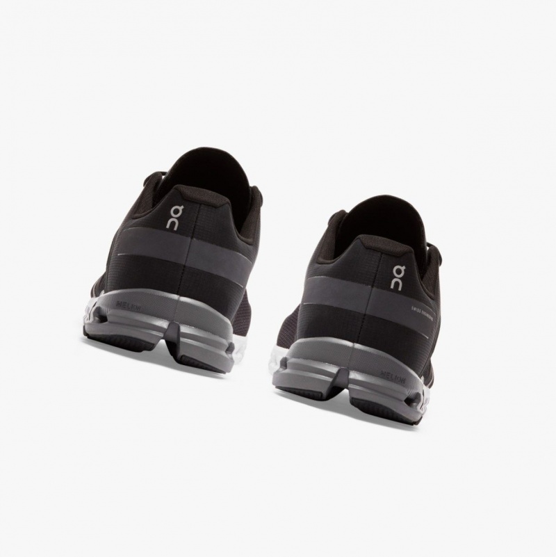 Black Men's On Running Cloudflow Training Shoes | 086147-FDK