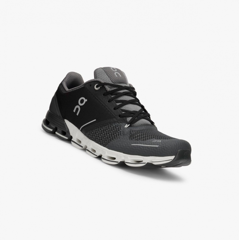 Black Men's On Running Cloudflyer Road Running Shoes | 058627-XJP