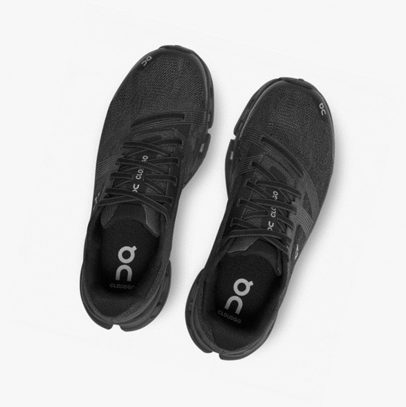 Black Men's On Running Cloudgo Wide Running Shoes | 381560-QRY