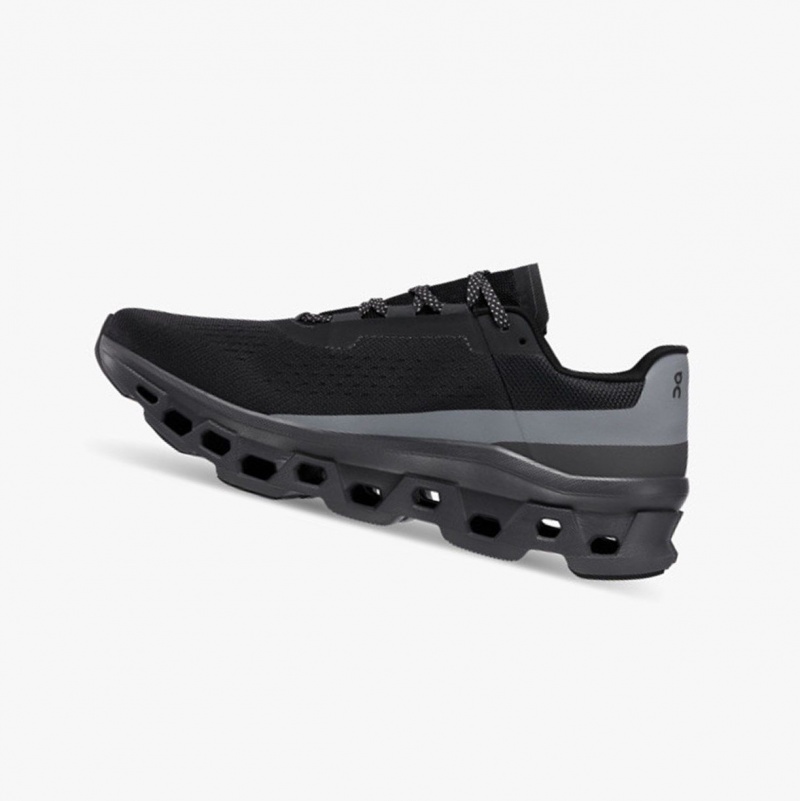 Black Men's On Running Cloudmonster Lumos Training Shoes | 718254-ZUJ