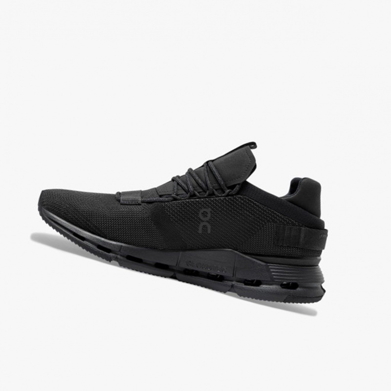 Black Men's On Running Cloudnova Sneakers | 867195-IBE