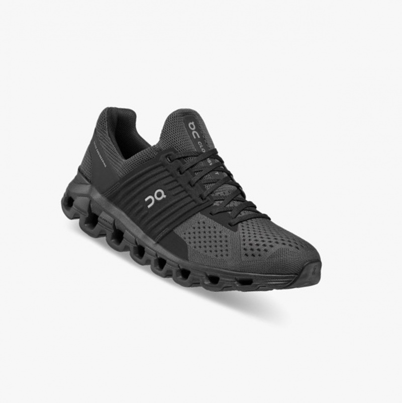 Black Men's On Running Cloudrift Training Shoes | 618075-ZLQ