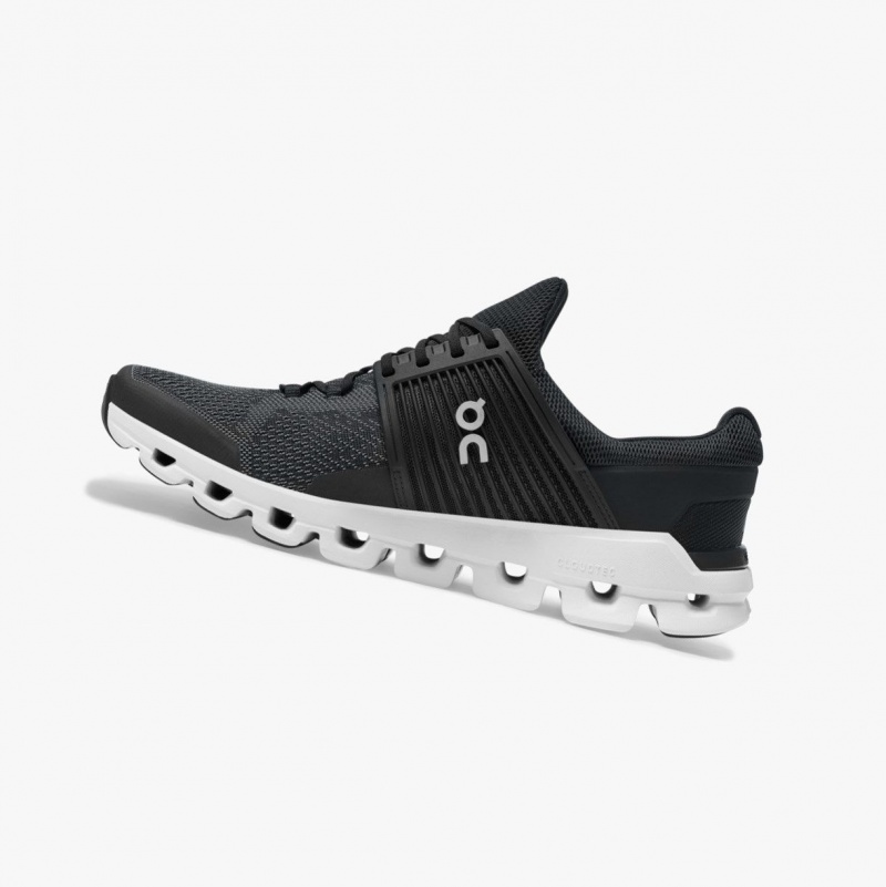 Black Men's On Running Cloudswift Road Running Shoes | 283976-GPY