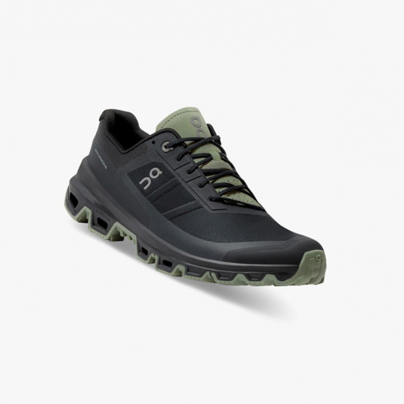 Black Men's On Running Cloudventure Trail Running Shoes | 190453-SPG