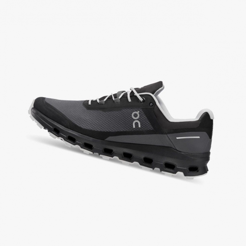 Black Men's On Running Cloudvista Waterproof Running Shoes | 678512-TUN